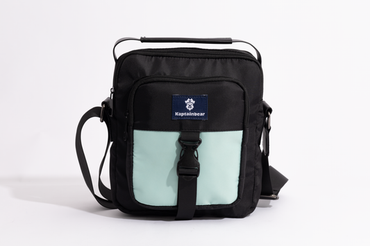 Freddy Shoulder Bag - Mint & Black