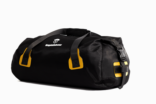 Titan Duffle Bag - Black & yellow