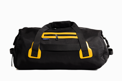 Titan Duffle Bag - Black & yellow