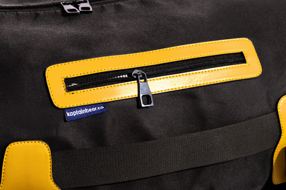 Titan Duffle Bag - Black & yellow