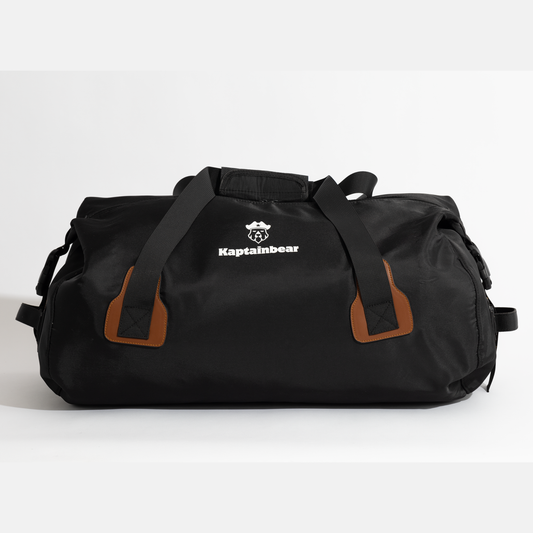 Titan Duffle Bag - Black & Brown